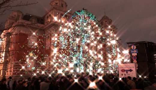 大阪市中央公会堂ウォールタペストリー２０１８☆平成３０年間の思いとメリークリスマス